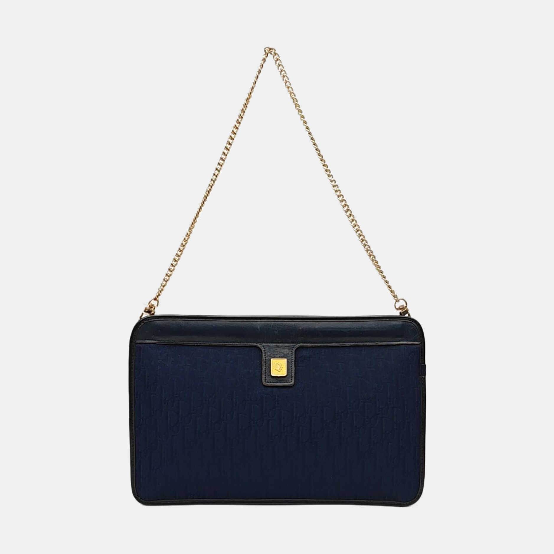 Vintage Honeycomb Oblique Canvas Blue