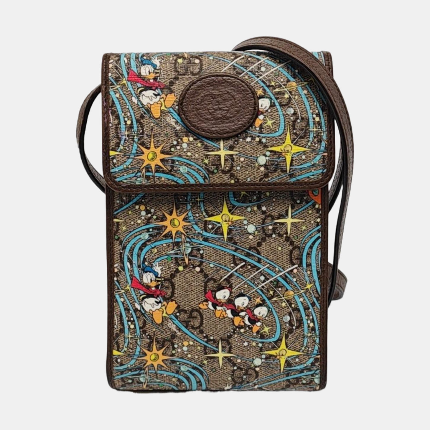Disney X Gucci Mini Monogram Coated Canvas Beige