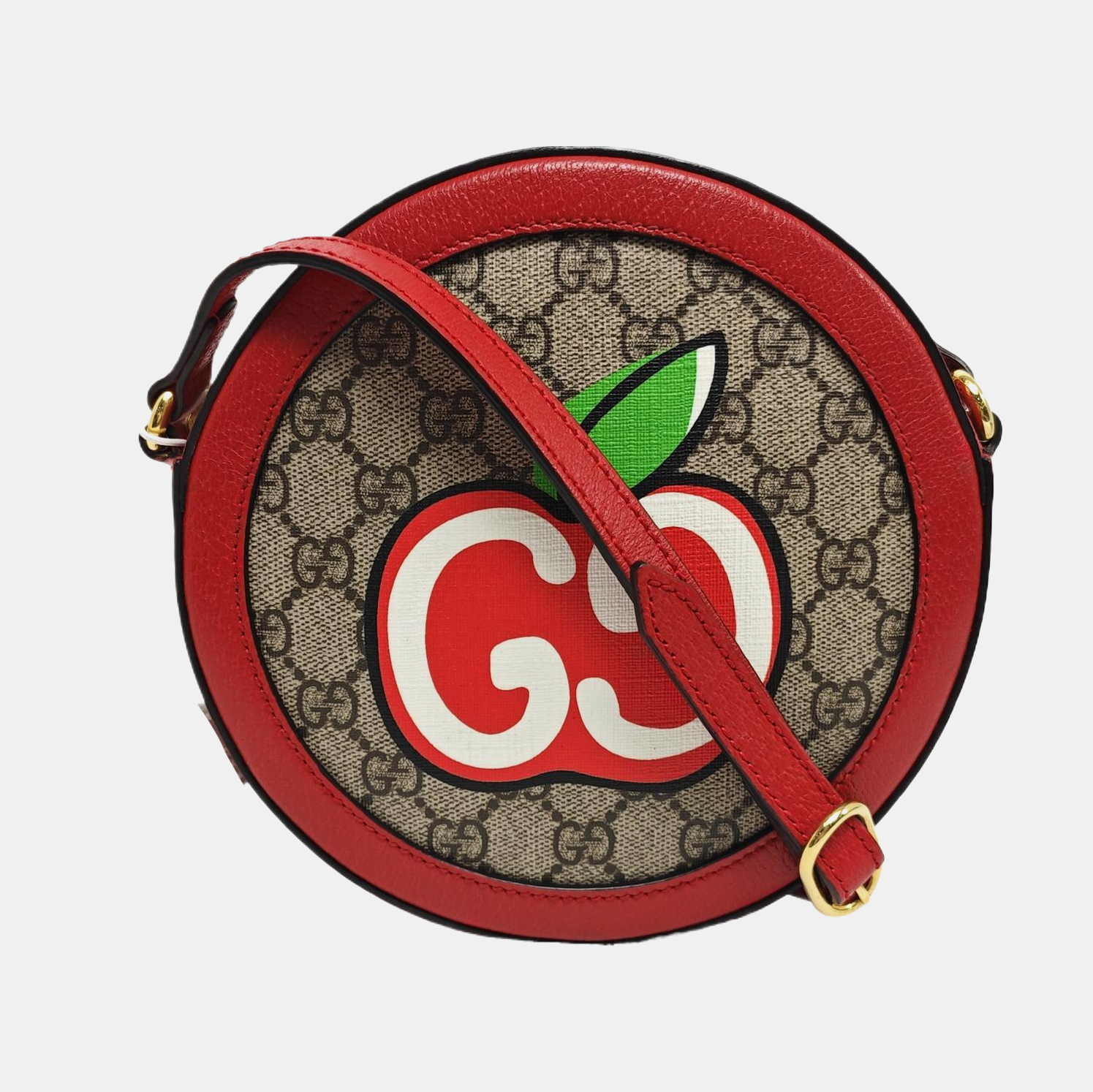 Ophidia Mini Monogram Lona Revestida Beige