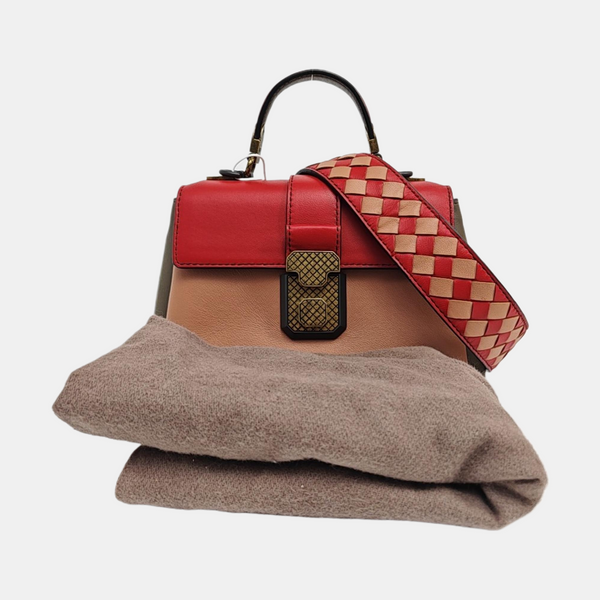 Piazza Small Calfskin Multicolor