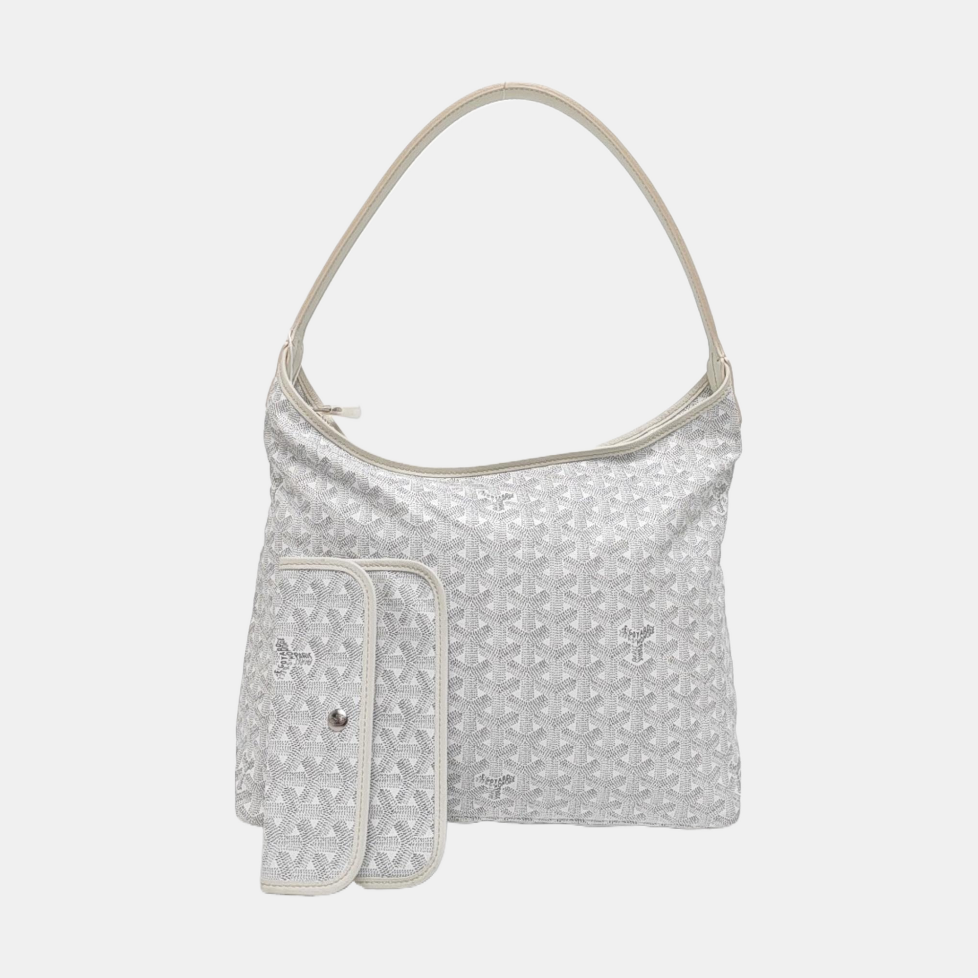 Hobo Coated Canvas White