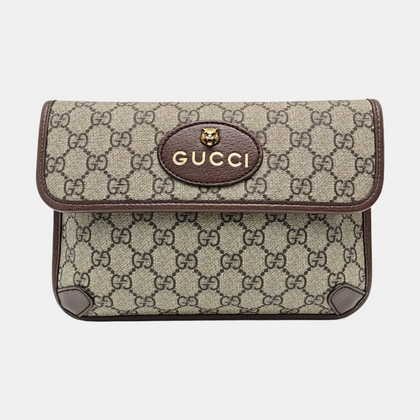 Neo Vintage Monogram Coated Canvas Beige