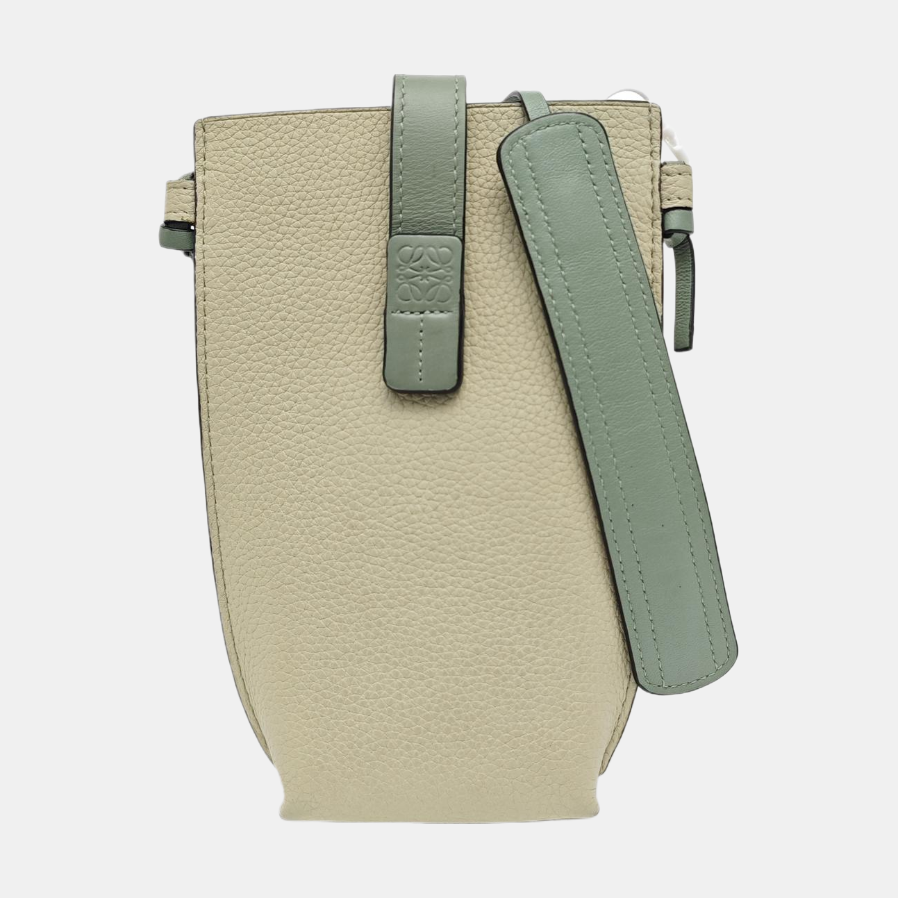 Calfskin Shoulder Bag Green