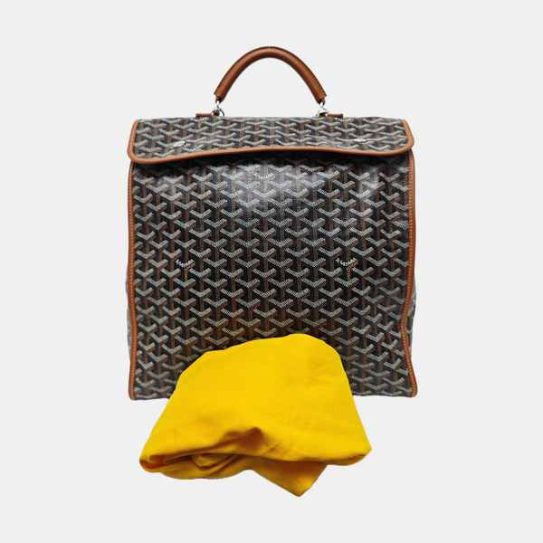 Saint Léger Coated Canvas Brown