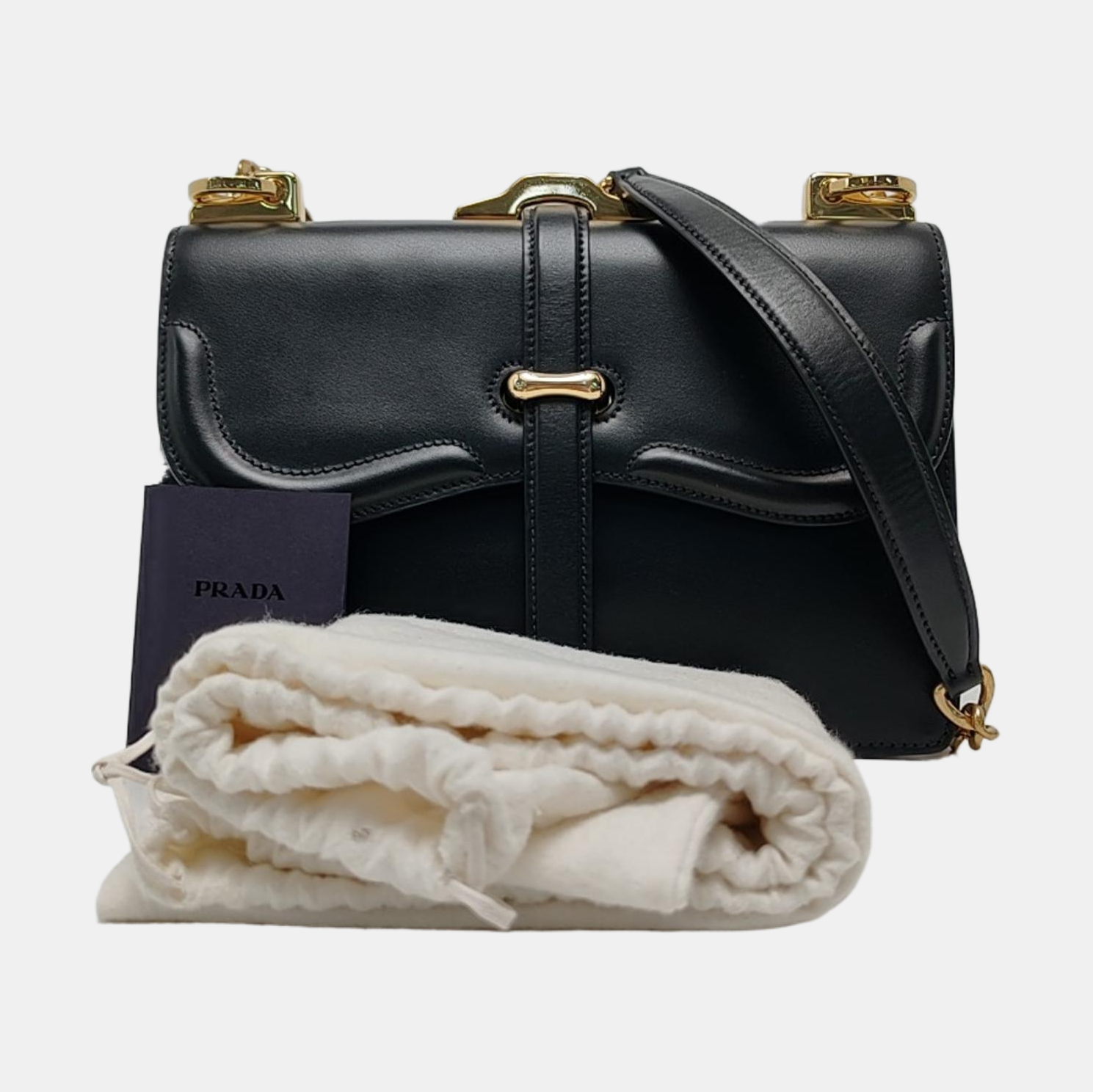 Belle Calfskin Black