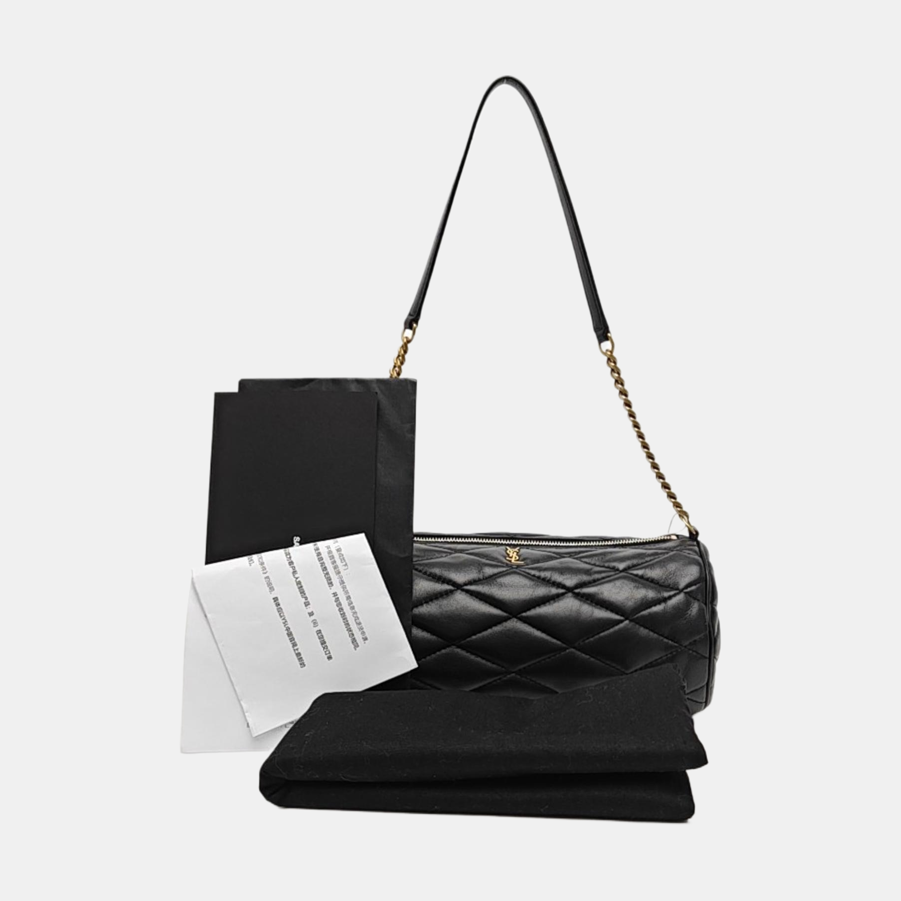 SADE Quilted Lambskin Black