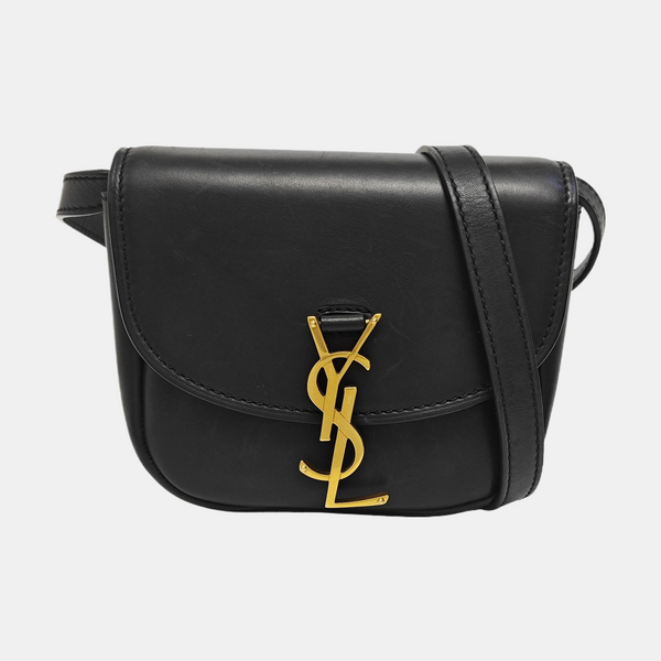 KAIA Mini Calfskin Black