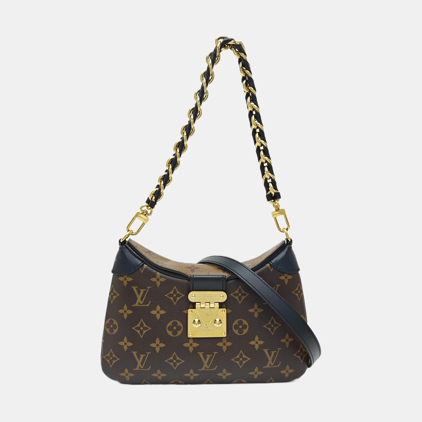 TWINNY Monogram Coated Canvas Brown