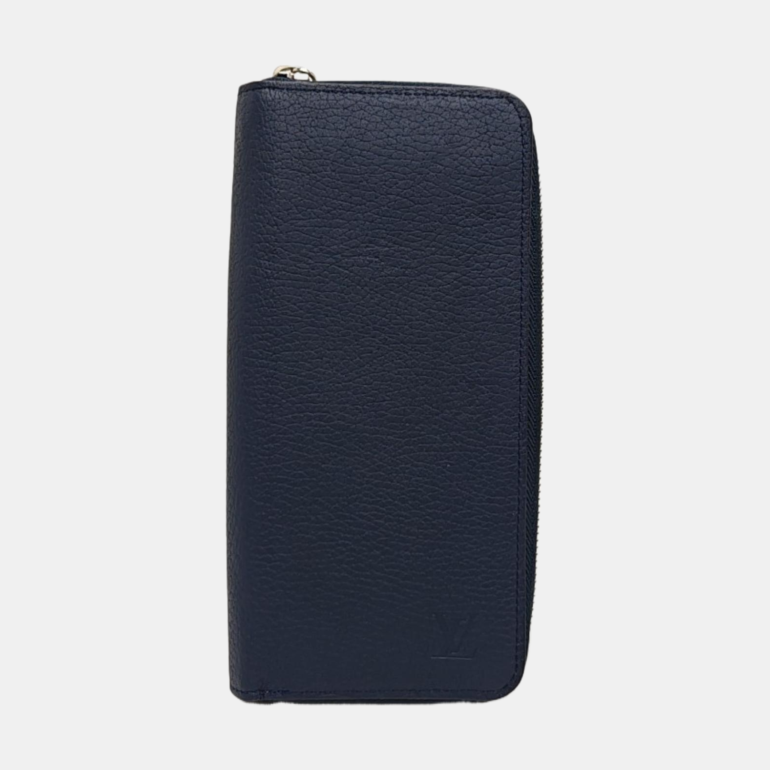 ZIPPY Calfskin Blue Wallet