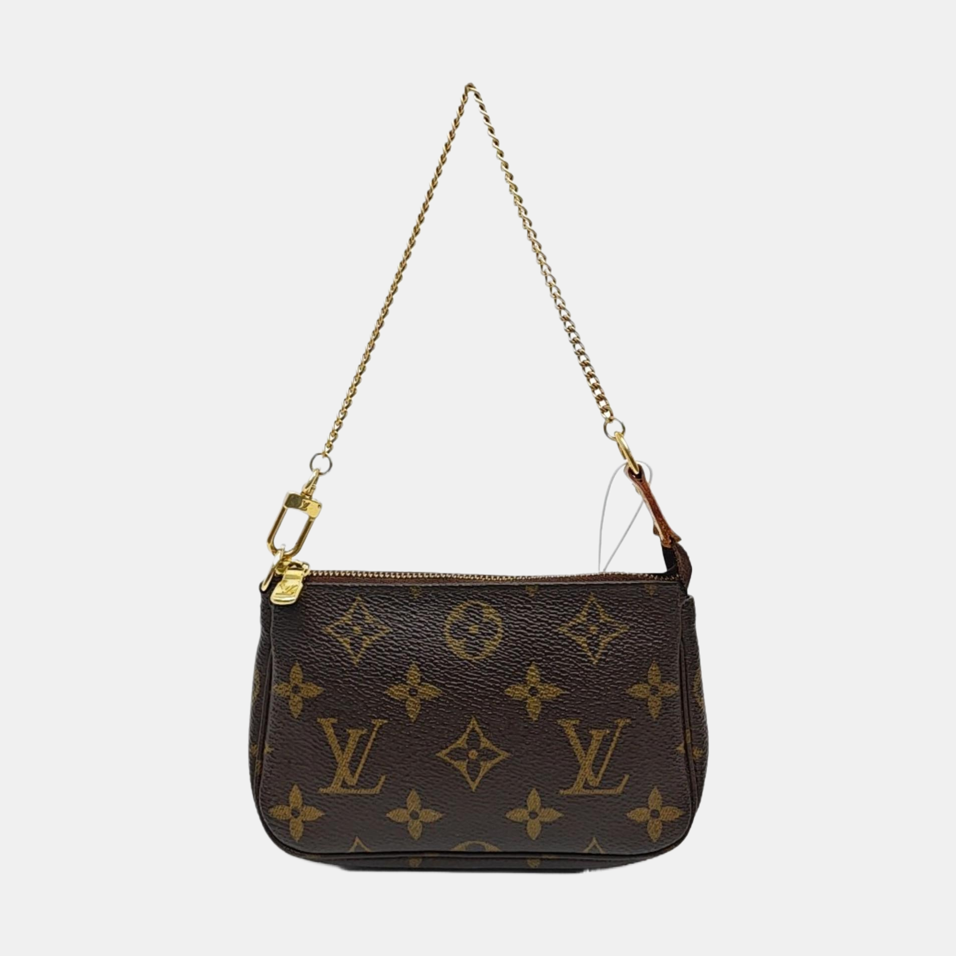 ACCESSOIRES Mini Monogram Coated Canvas Brown