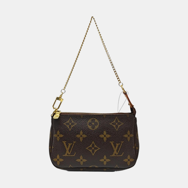 ACCESSOIRES Mini Monogram Coated Canvas Brown