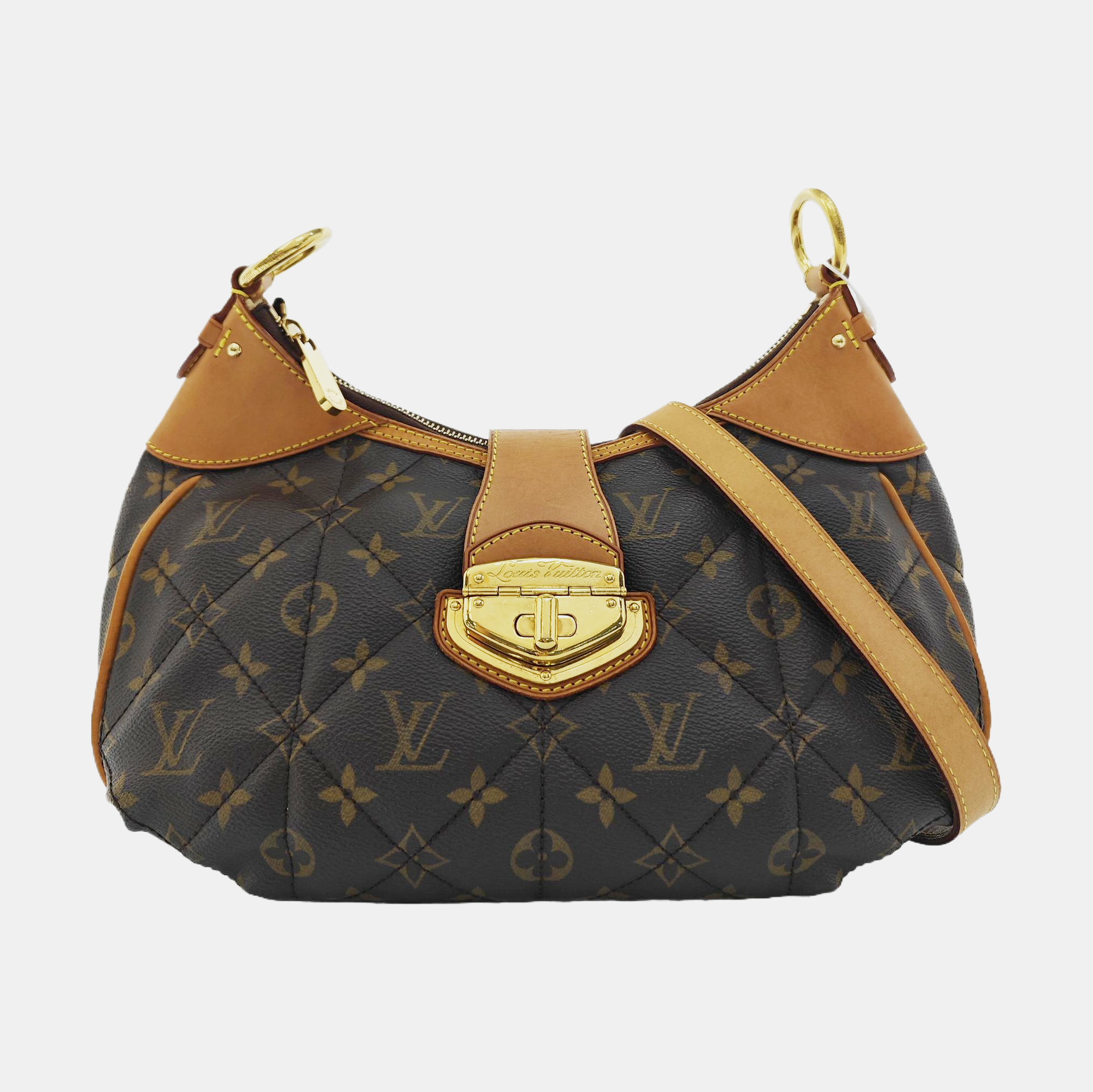 ETOILE CITY PM Monogram Coated Canvas Brown