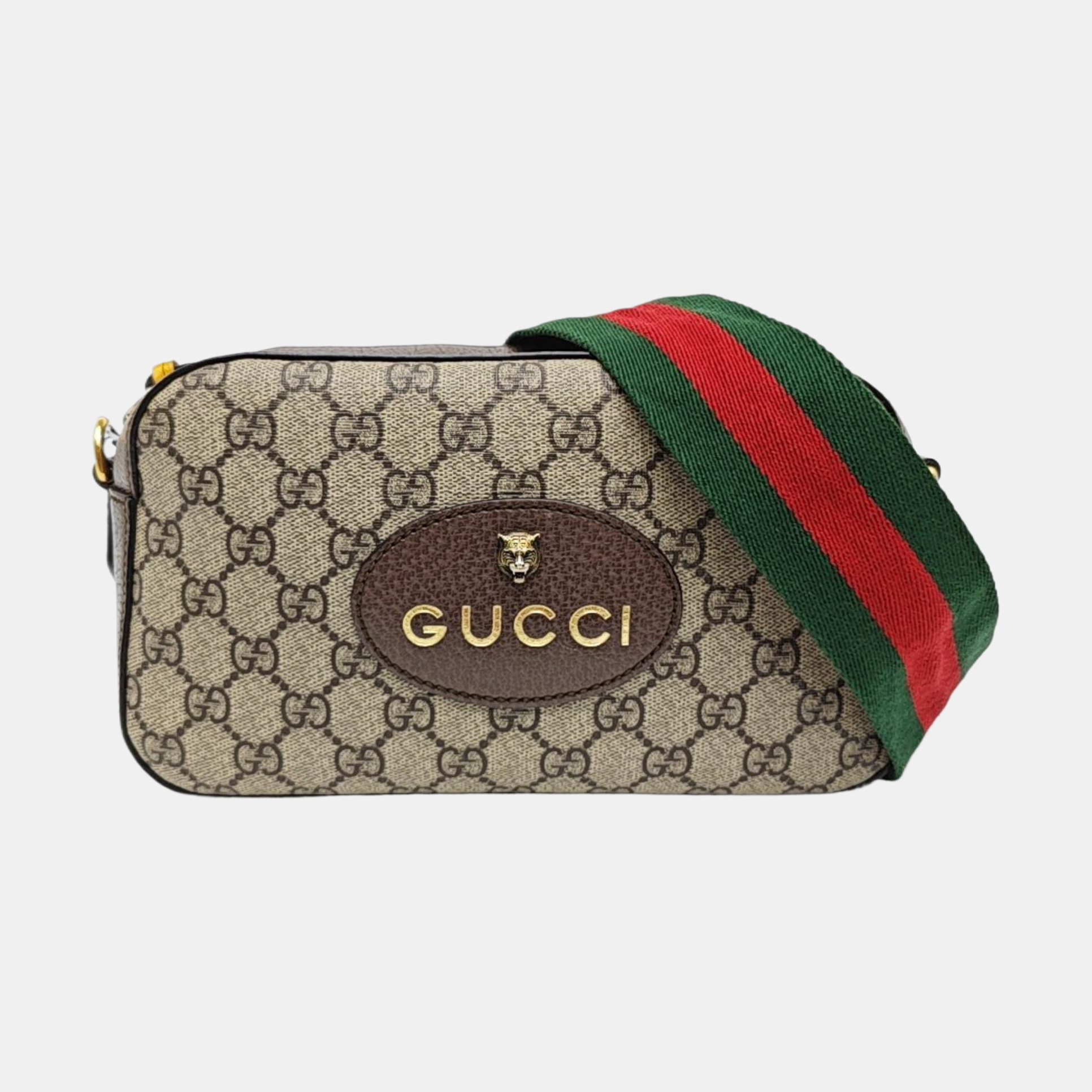 Neo Vintage Monogram Coated Canvas Beige