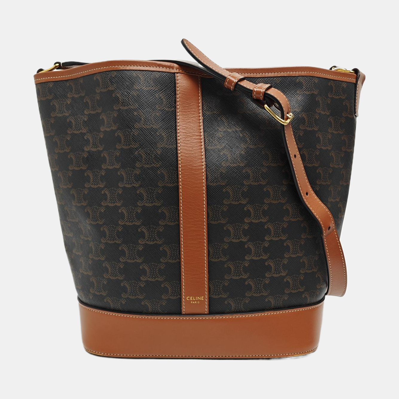 TRIOMPHE CANVAS Medium Coated Canvas Brown