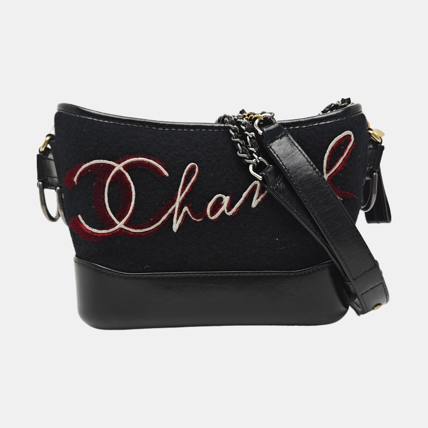 GABRIELLE Small Wool Black