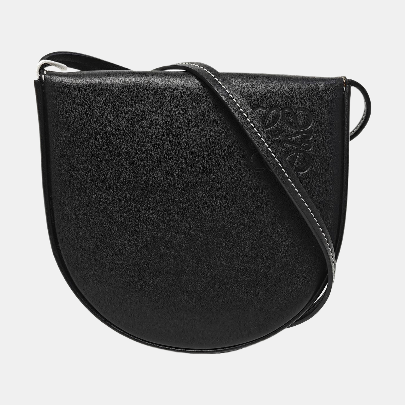 Heel Small Calfskin Black