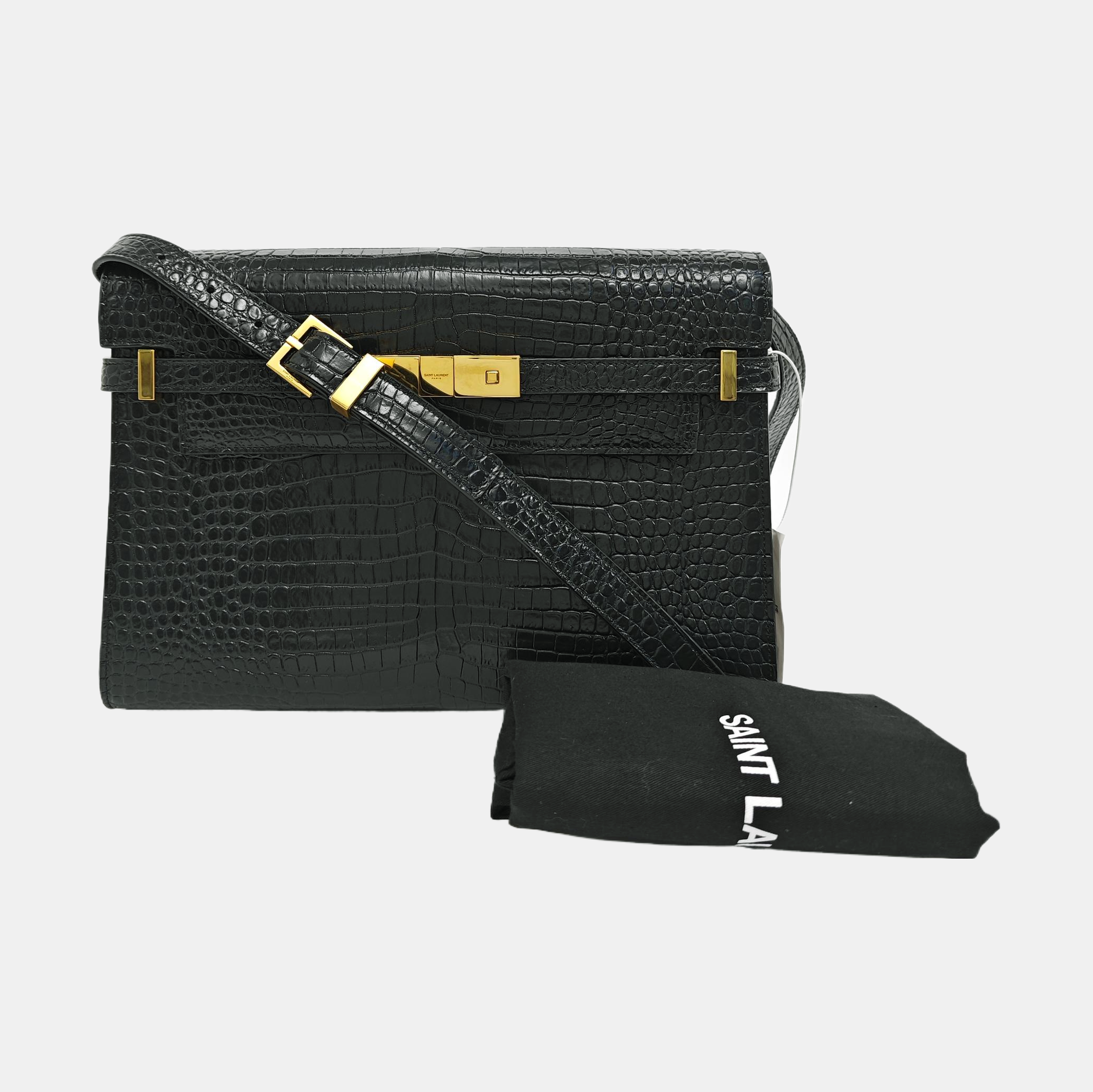 MANHATTAN Medium Calfskin Green