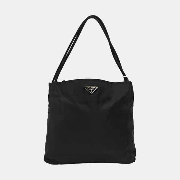 Nylon Tote Bag Black