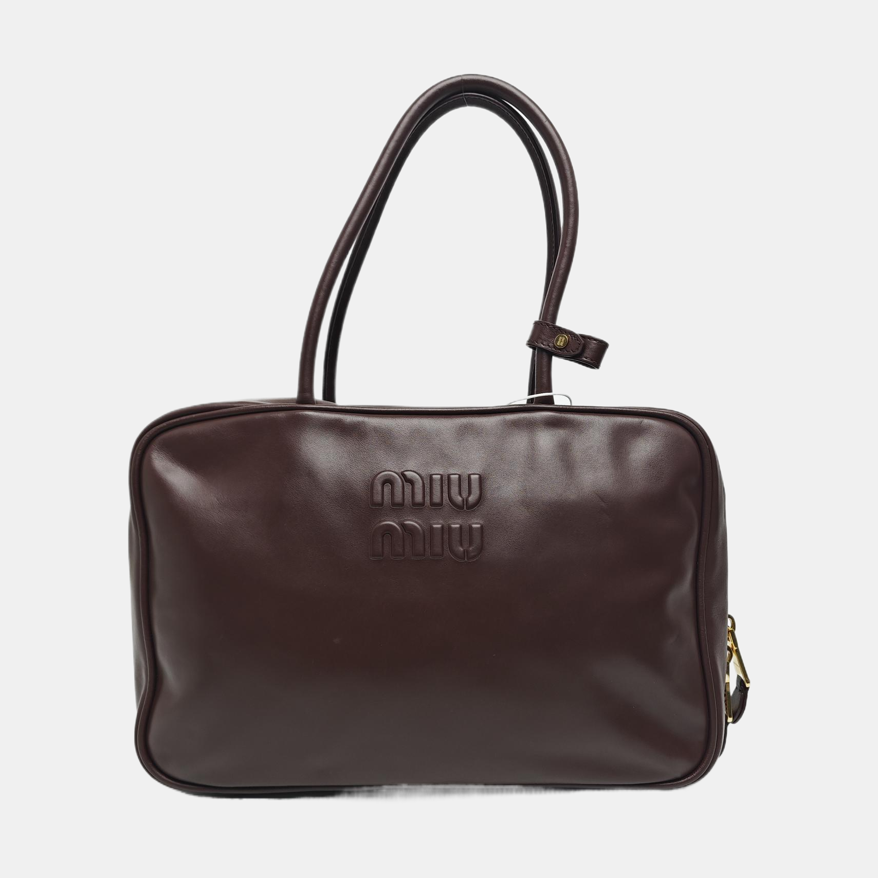 Beau Large Calfskin Brown