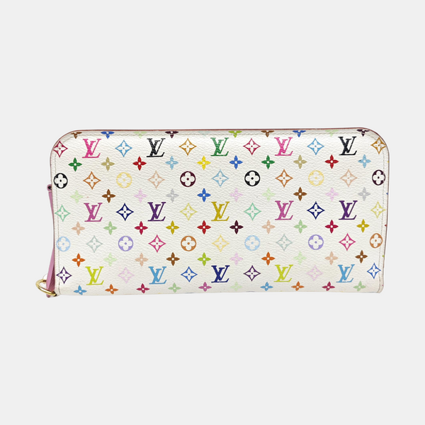 LV × TM INSOLITE Monogram Coated Canvas White Wallet