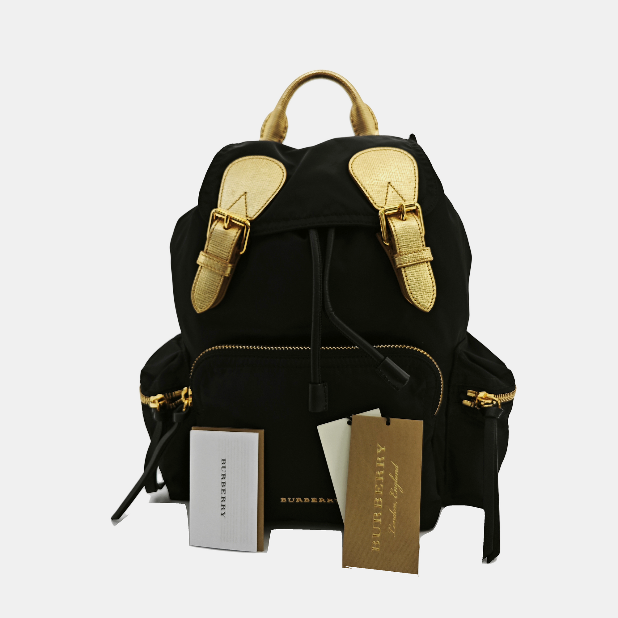 The Rucksack Medium Nylon Black
