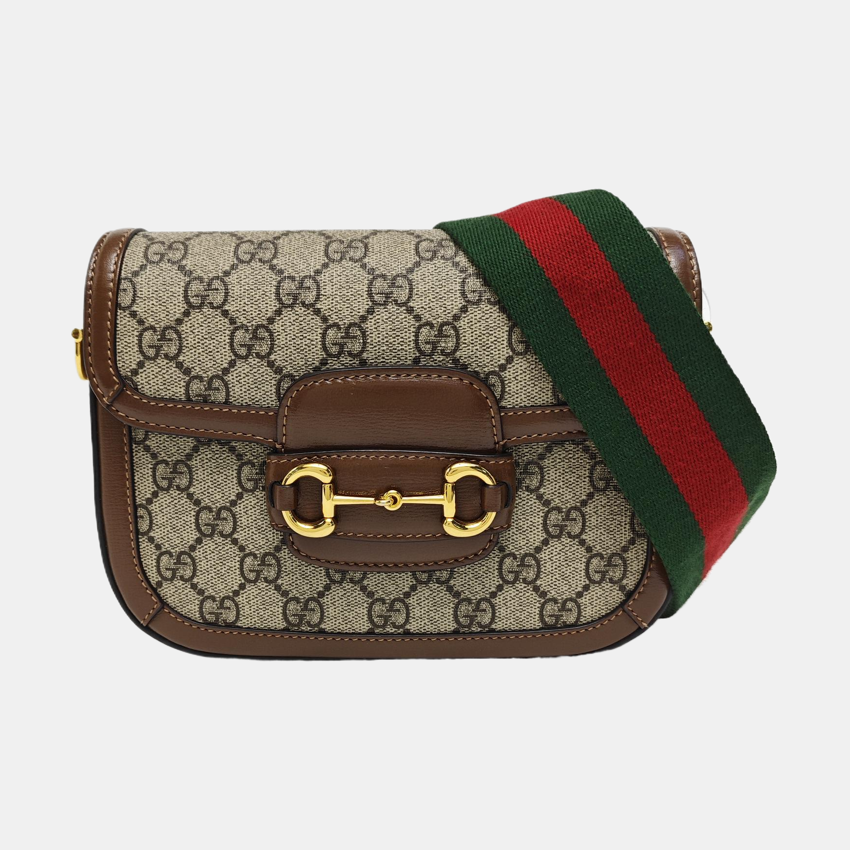 Horsebit 1955 Mini Coated Canvas Beige