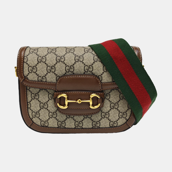 Horsebit 1955 Mini Coated Canvas Beige