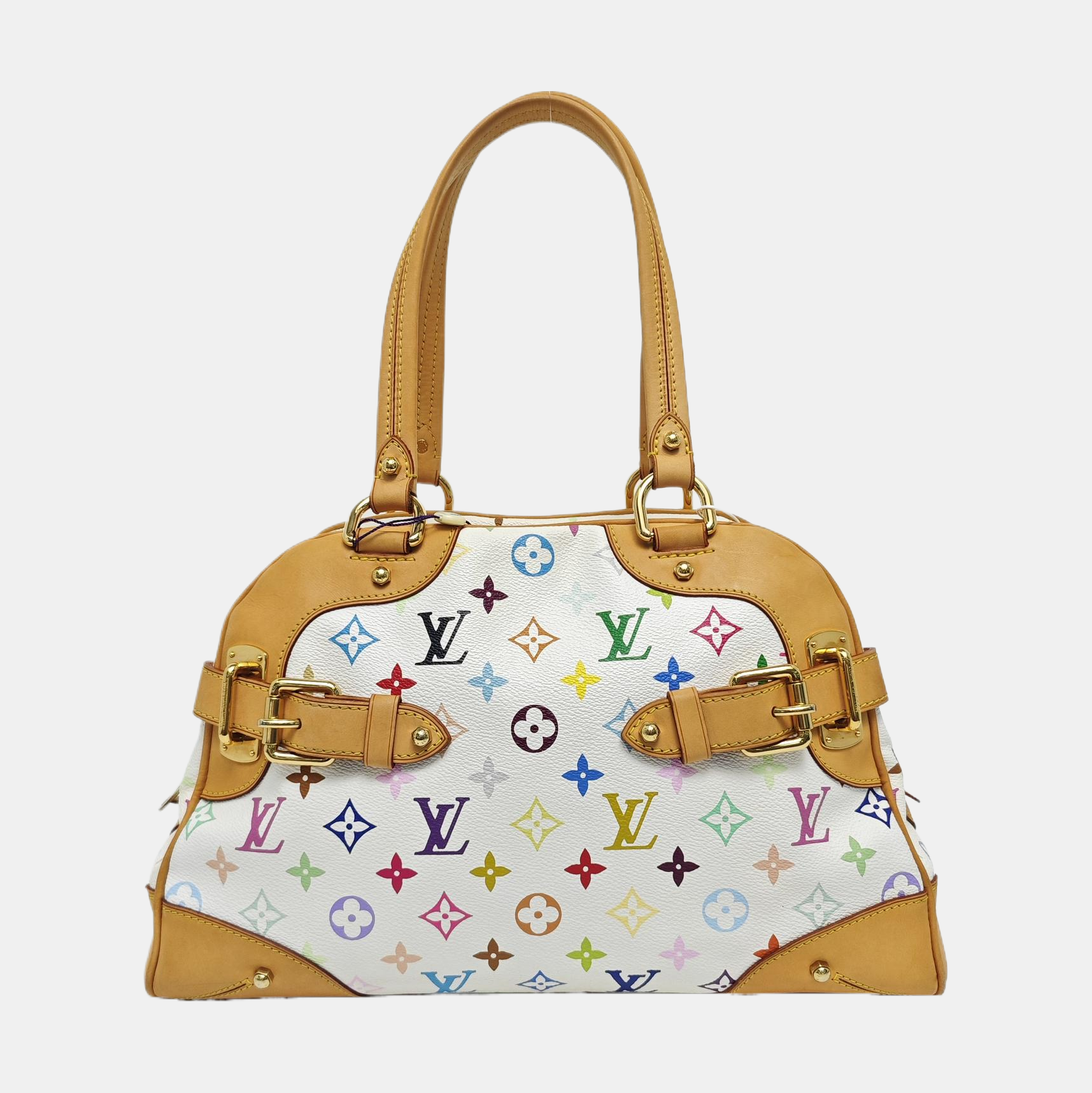 LV × TM CLAUDIA Monogram Coated Canvas White