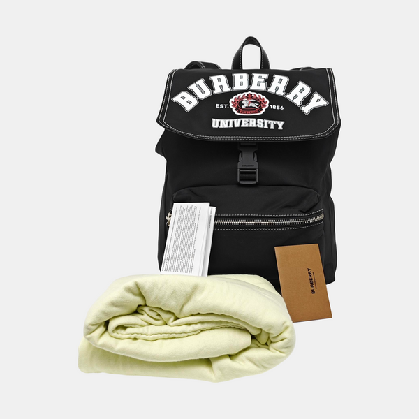 Nylon Backpack Black