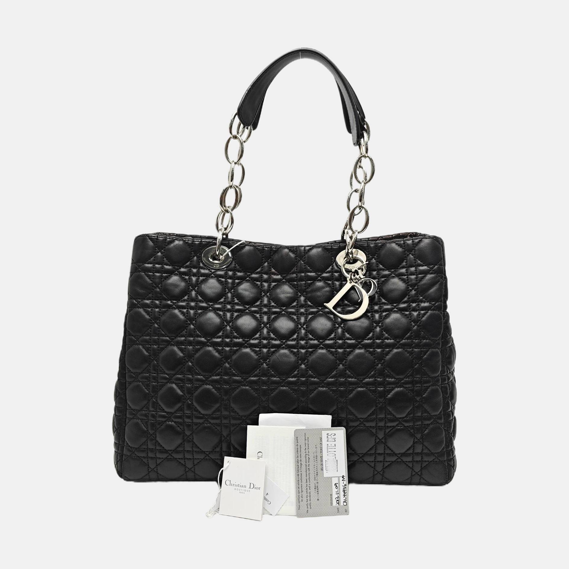 Dior Soft Cannage Calfskin Black