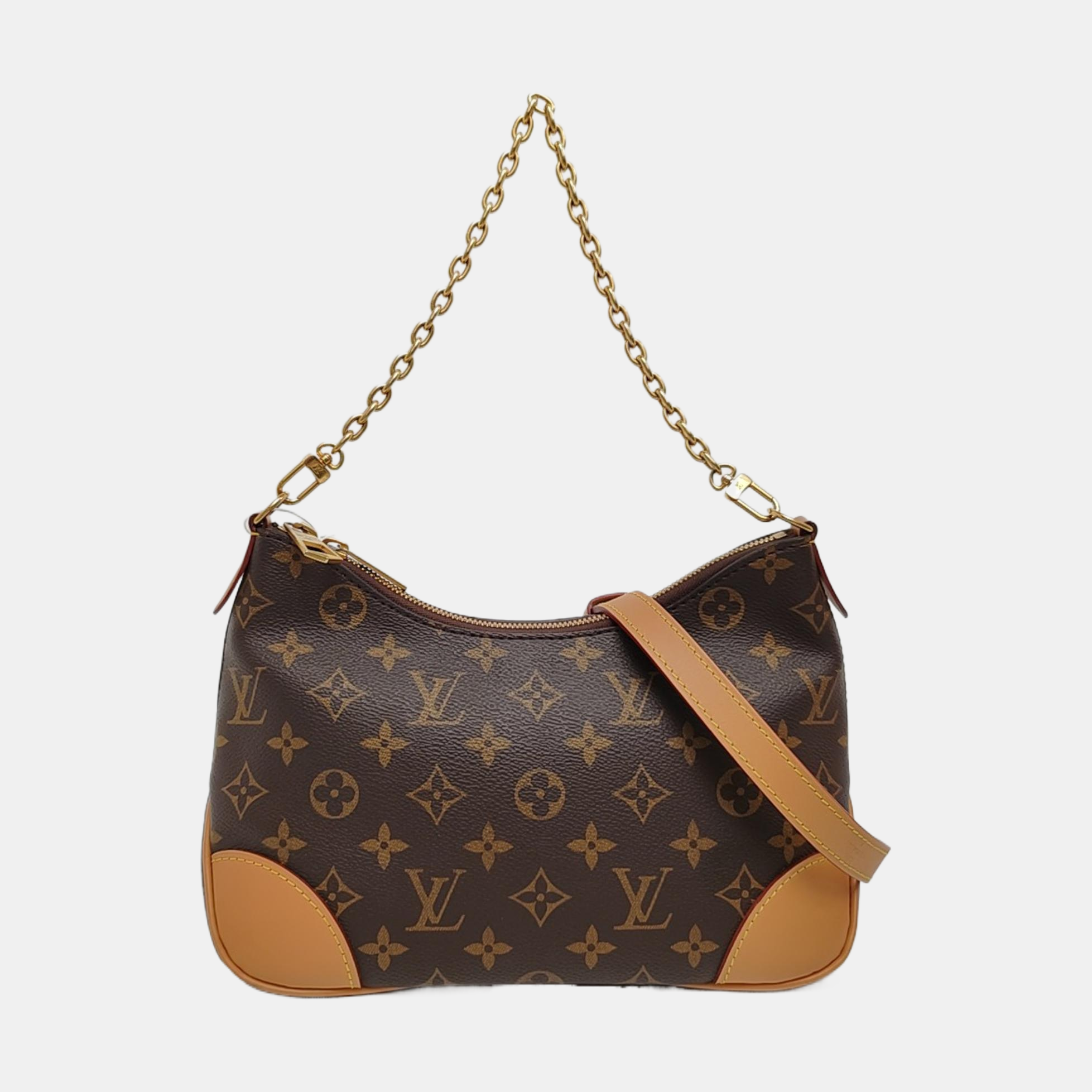 BOULOGNE Monogram Coated Canvas Brown