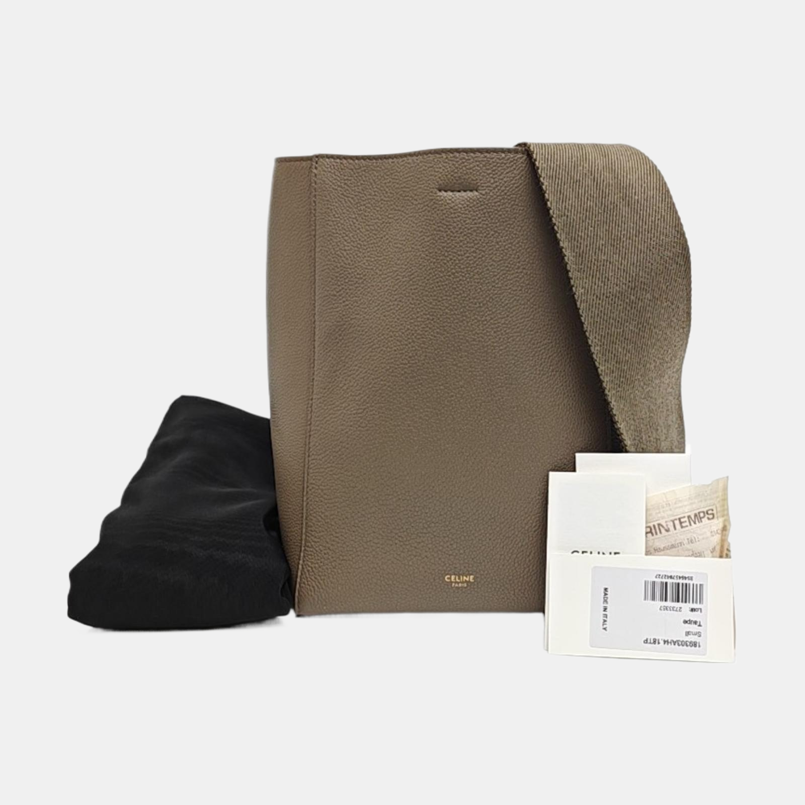 SANGLE Small Calfskin Gray