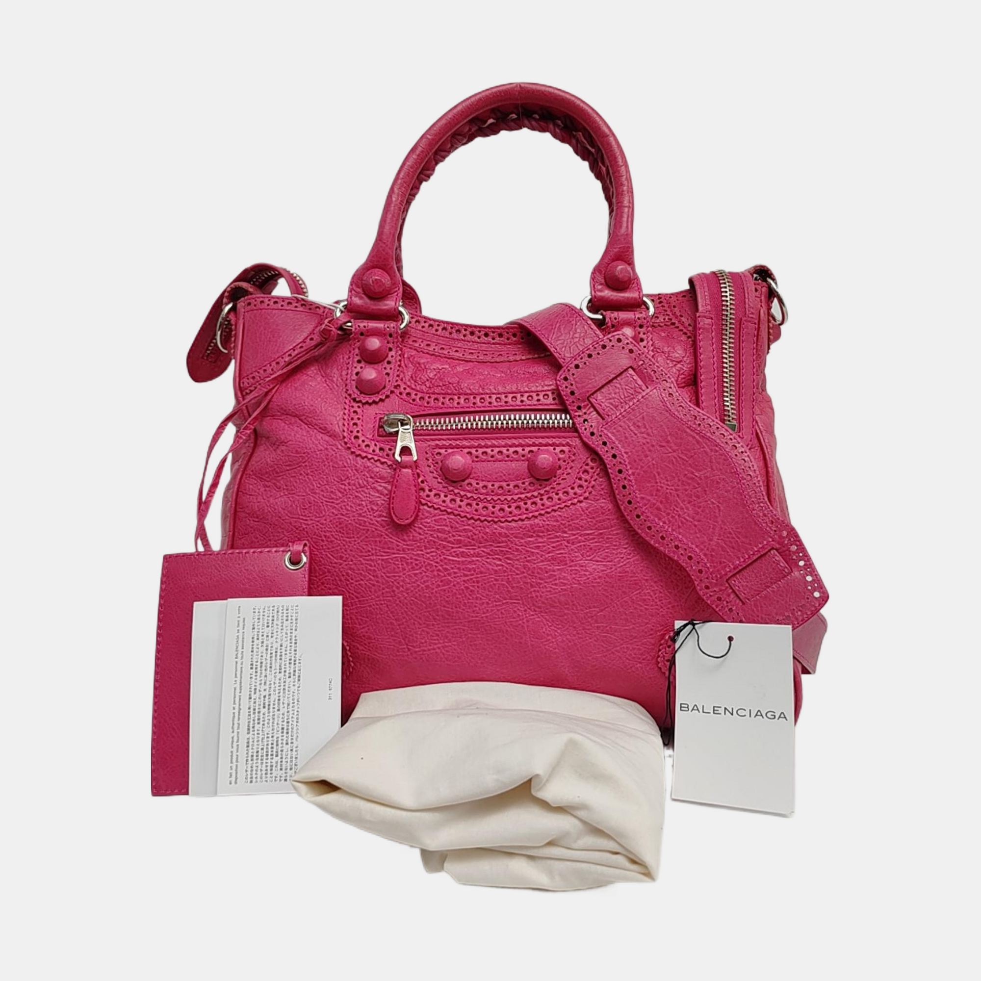 Classic City Small Lambskin Pink