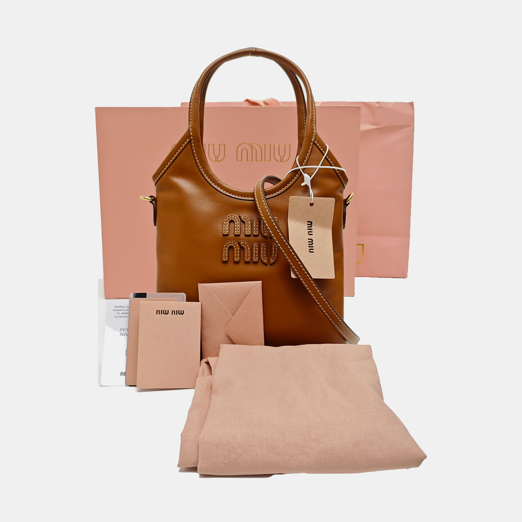 IVY Mini Calfskin Brown