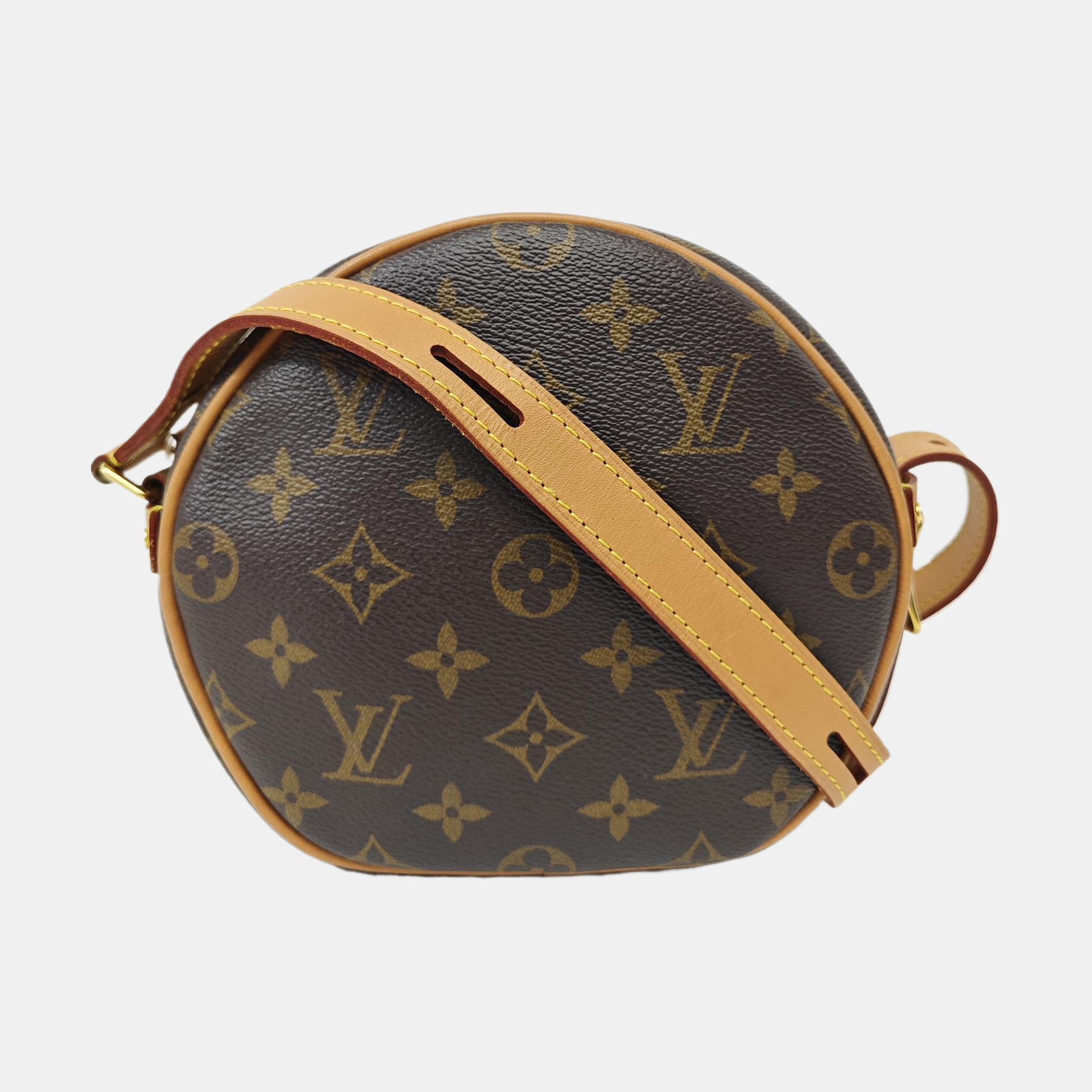 BOITE CHAPEAU PM Monogram Coated Canvas Brown