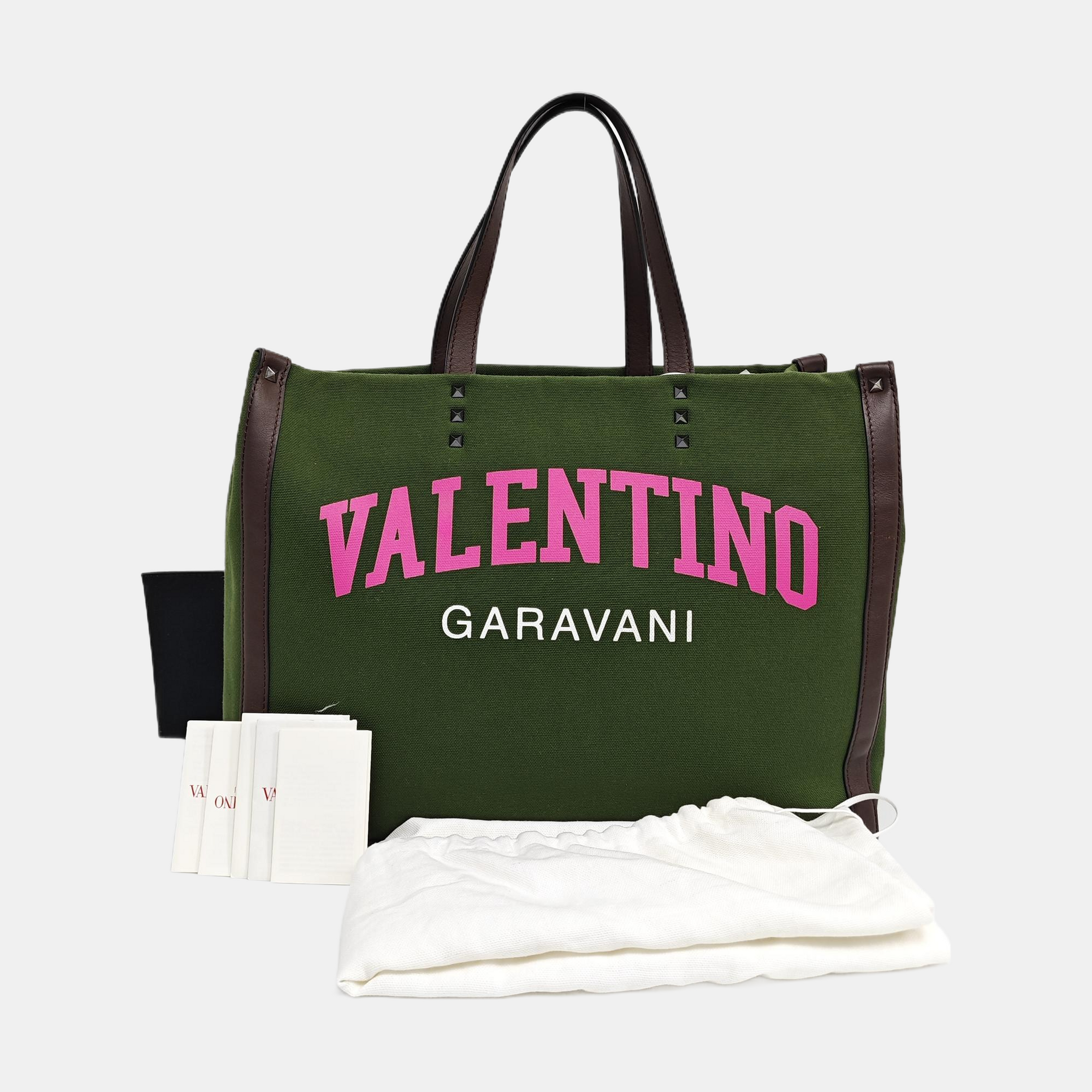 Canvas Tote Bag Green