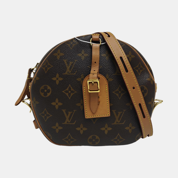 BOITE CHAPEAU MM Monogram Coated Canvas Brown