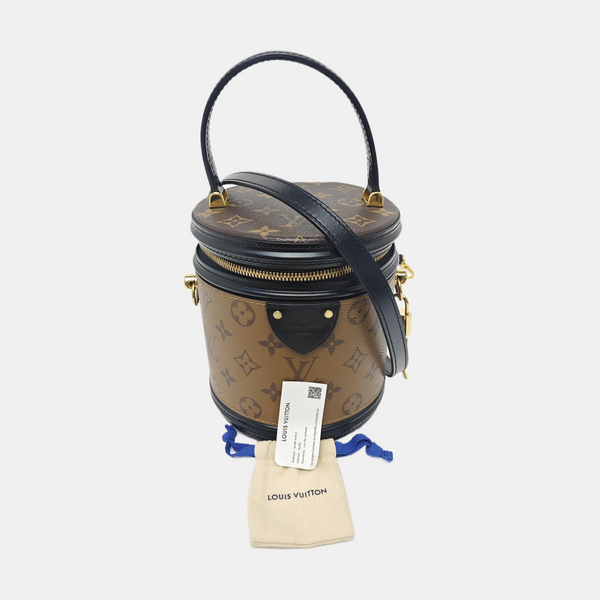 CANNES PM Monogram Coated Canvas Brown