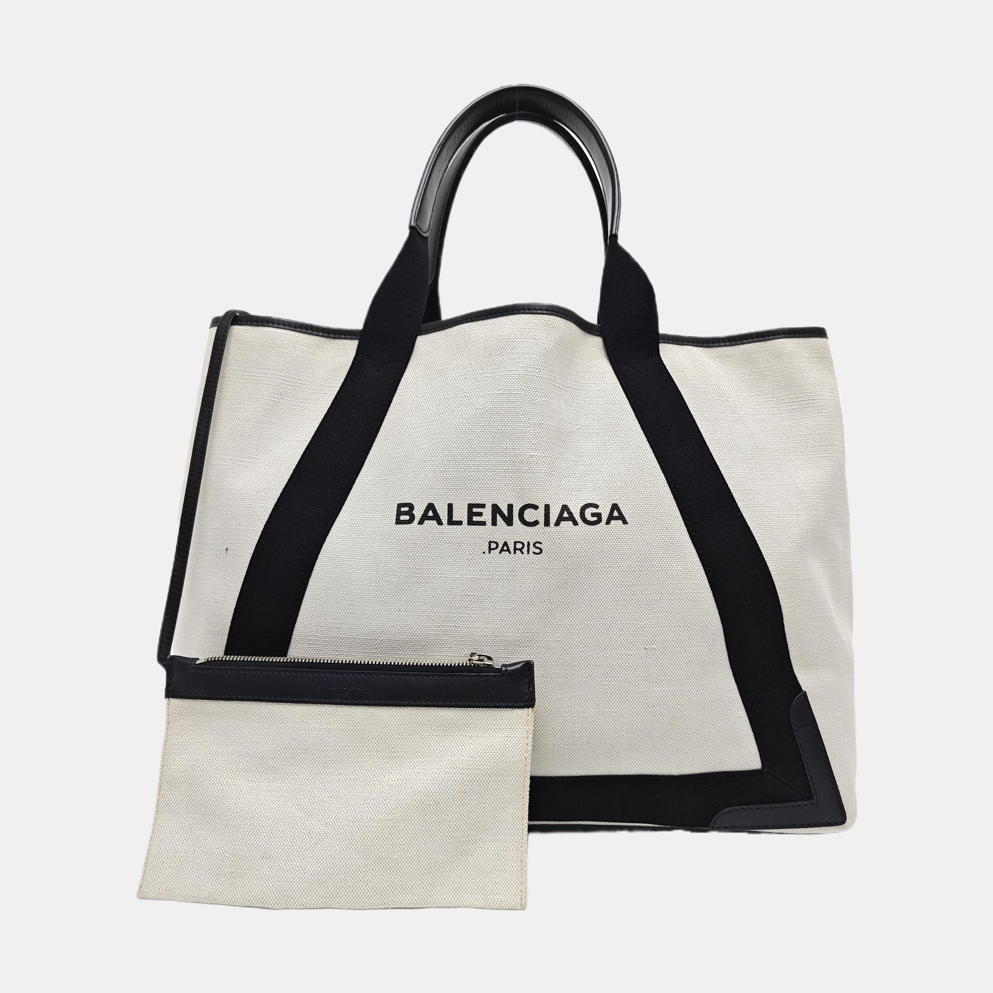 Navy Canvas White