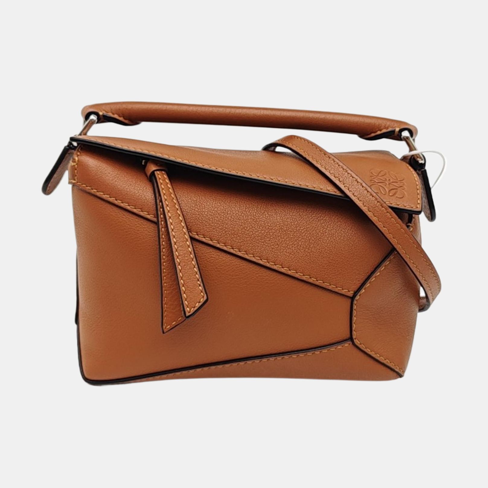Puzzle Mini Calfskin Brown