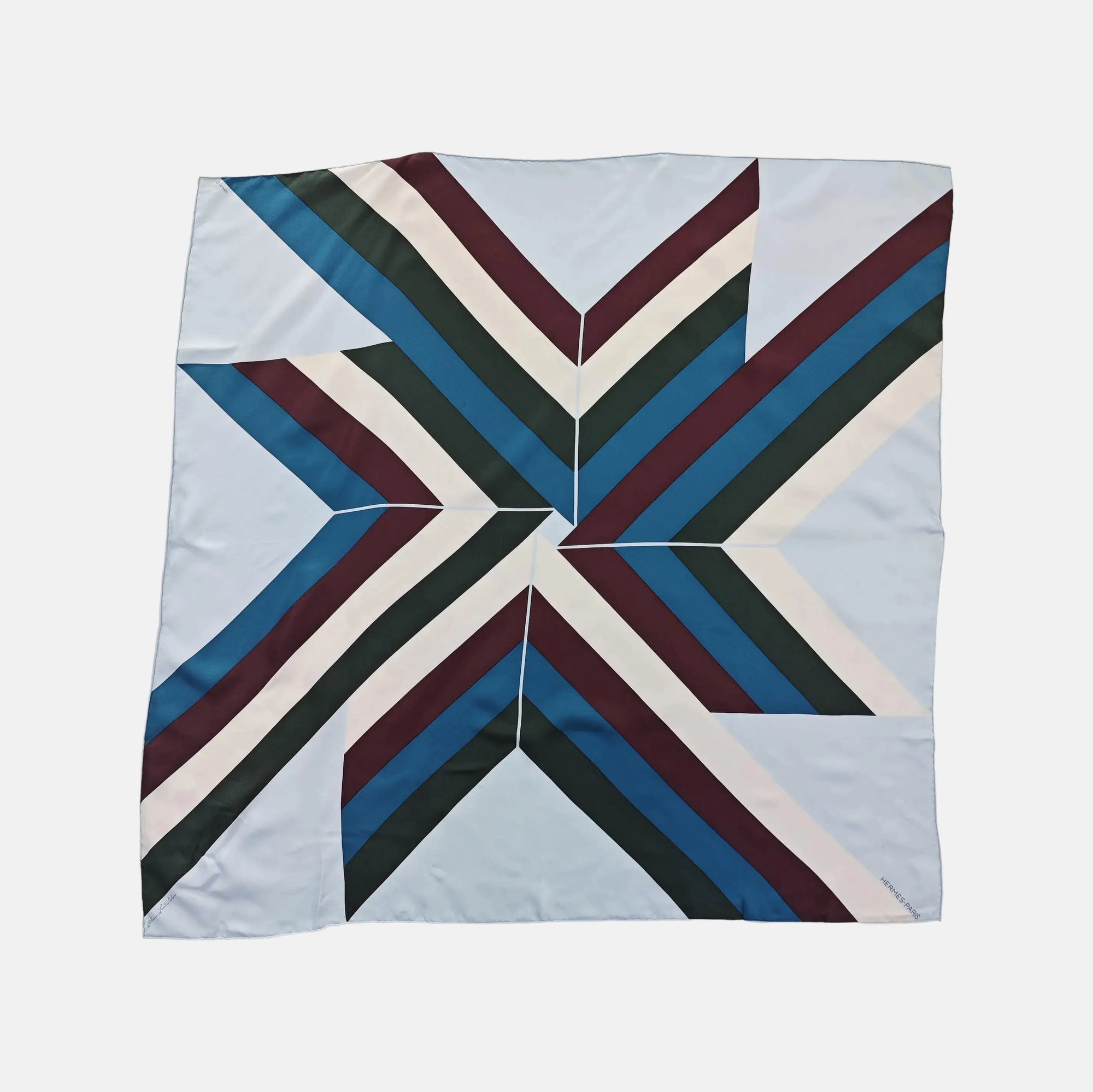 Mulberry Silk Silk Scarf Multicolor