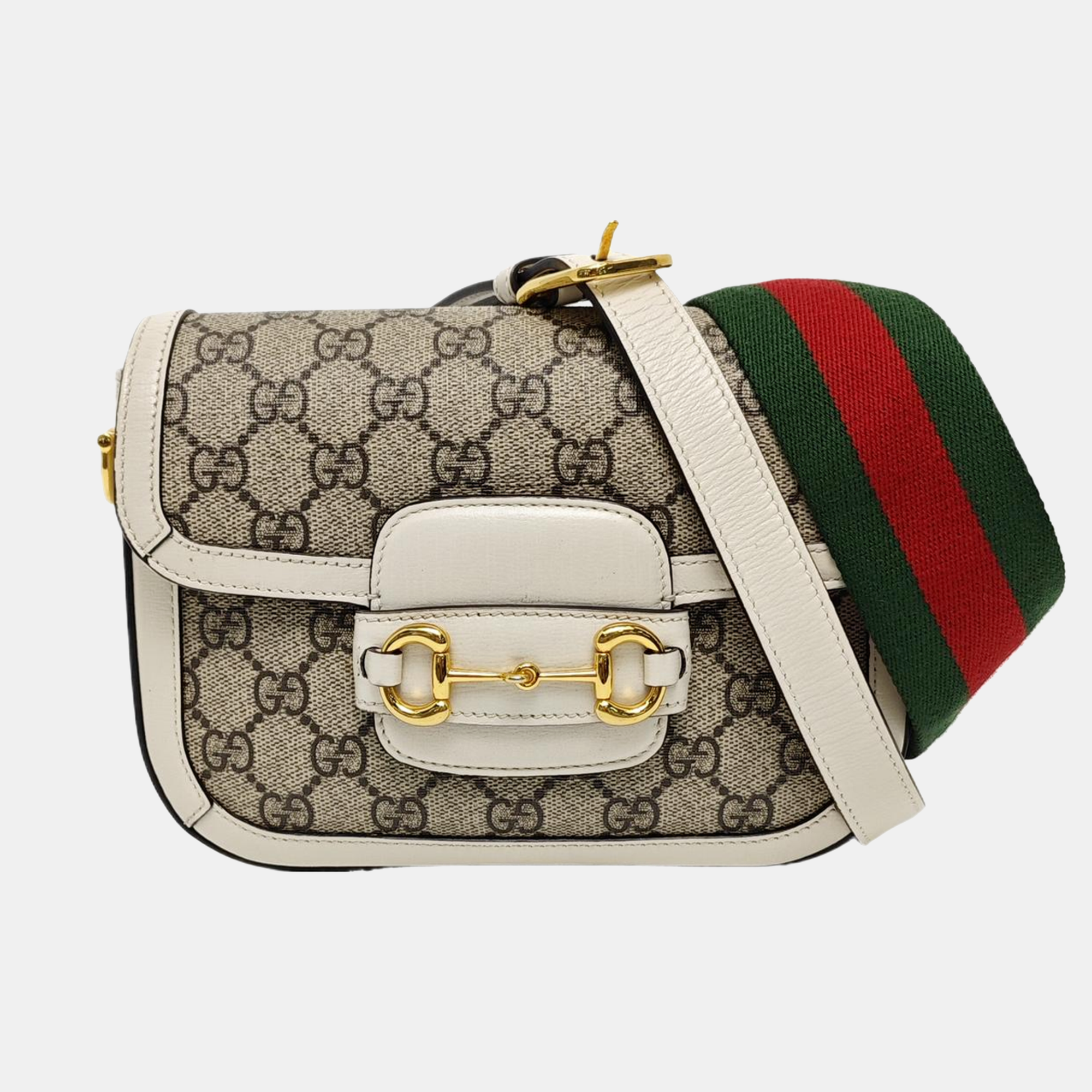 Horsebit 1955 Mini Coated Canvas Beige