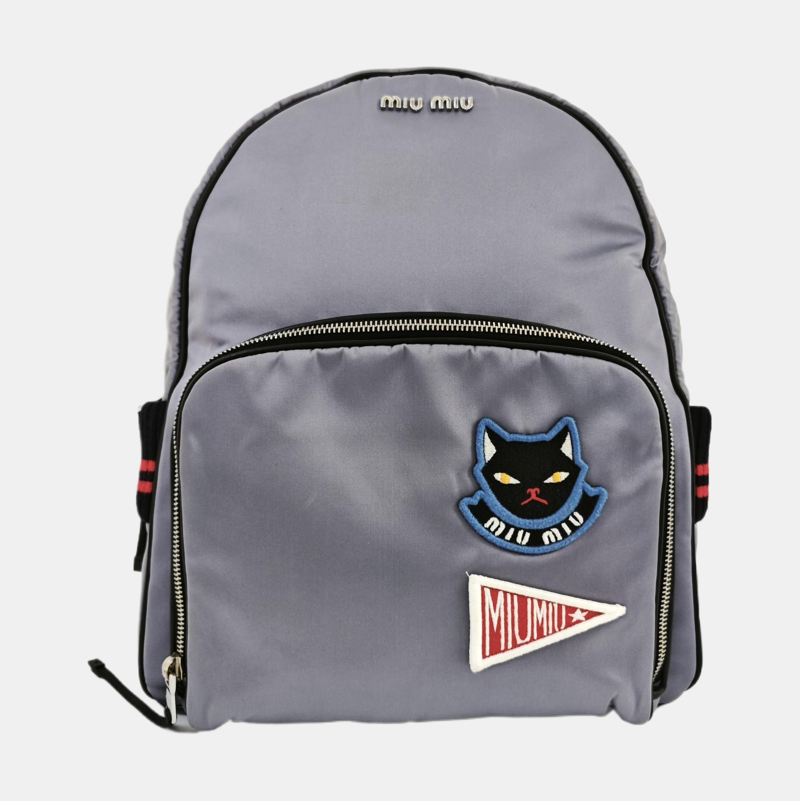 Nylon Backpack Blue