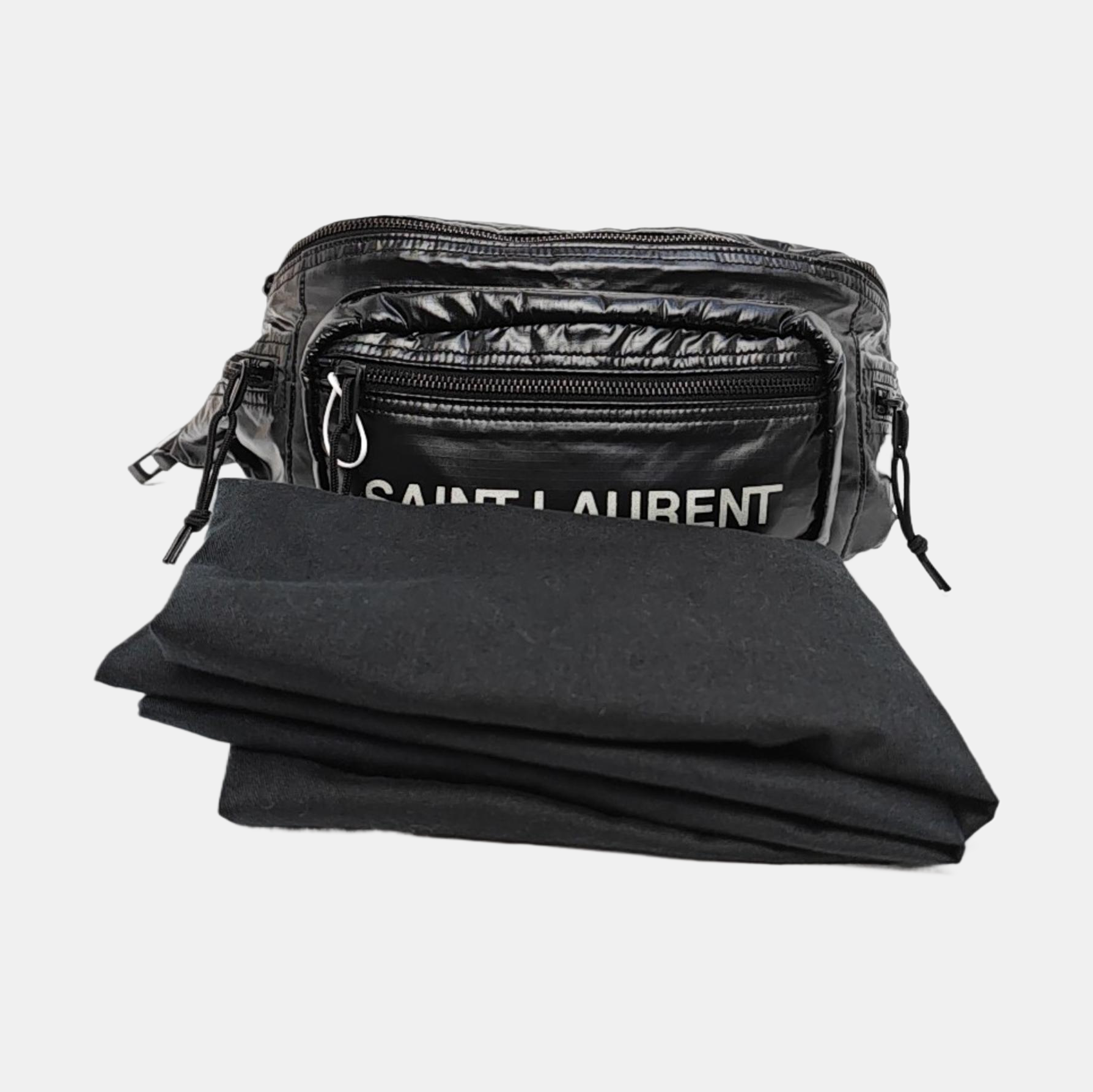 Calfskin Belt Bag Black