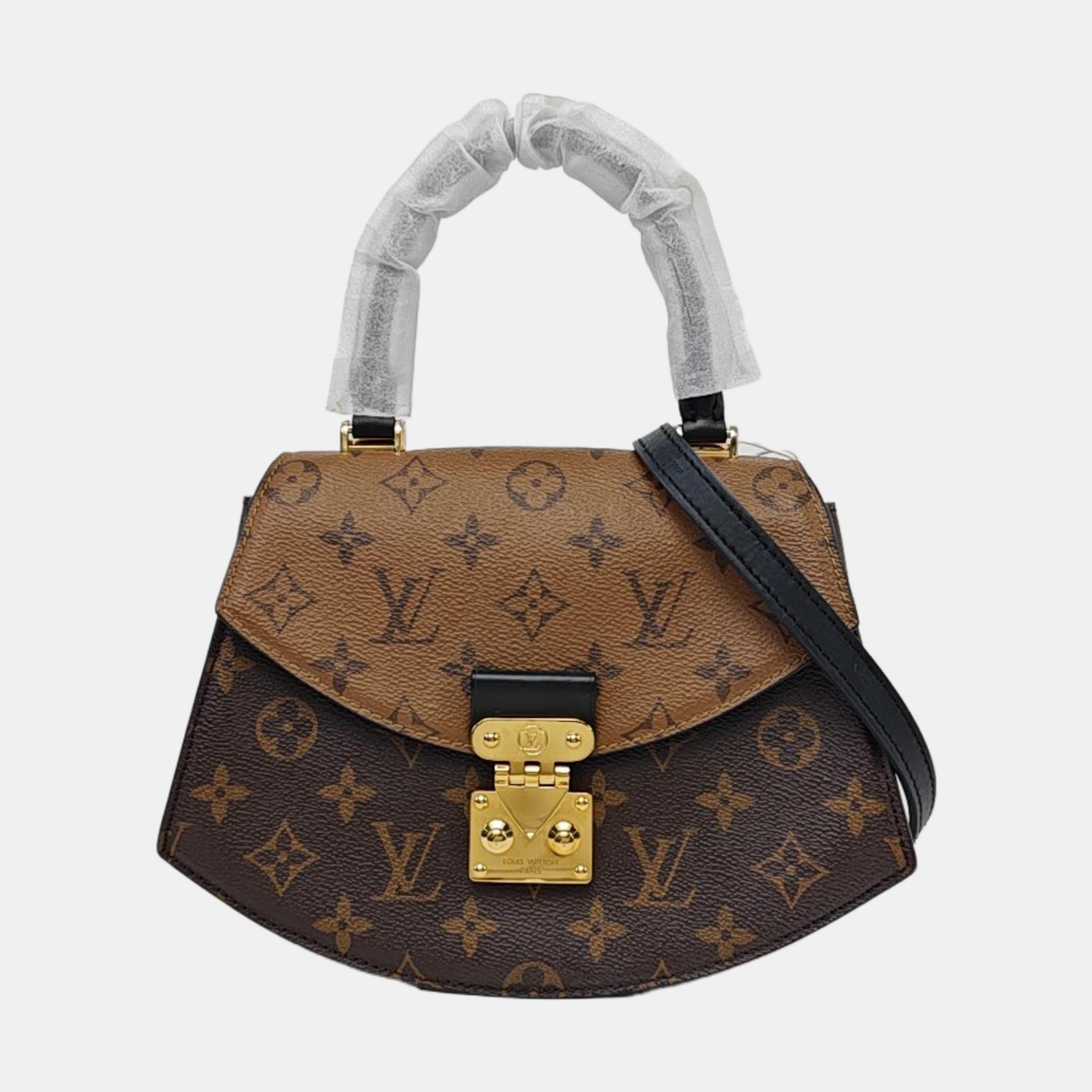 EDEN Monogram Coated Canvas Brown