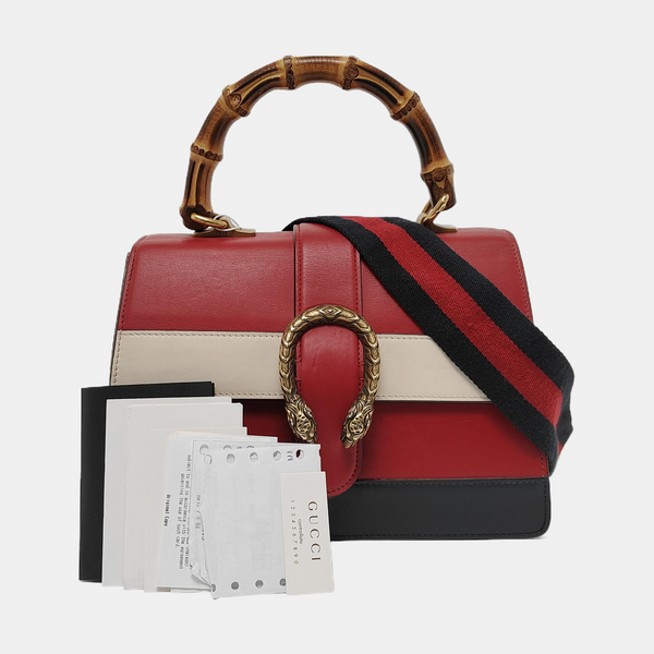 Authenticated pre-owned  Dionysus Medium Calfskin Red - Crossbody Bag at Looply