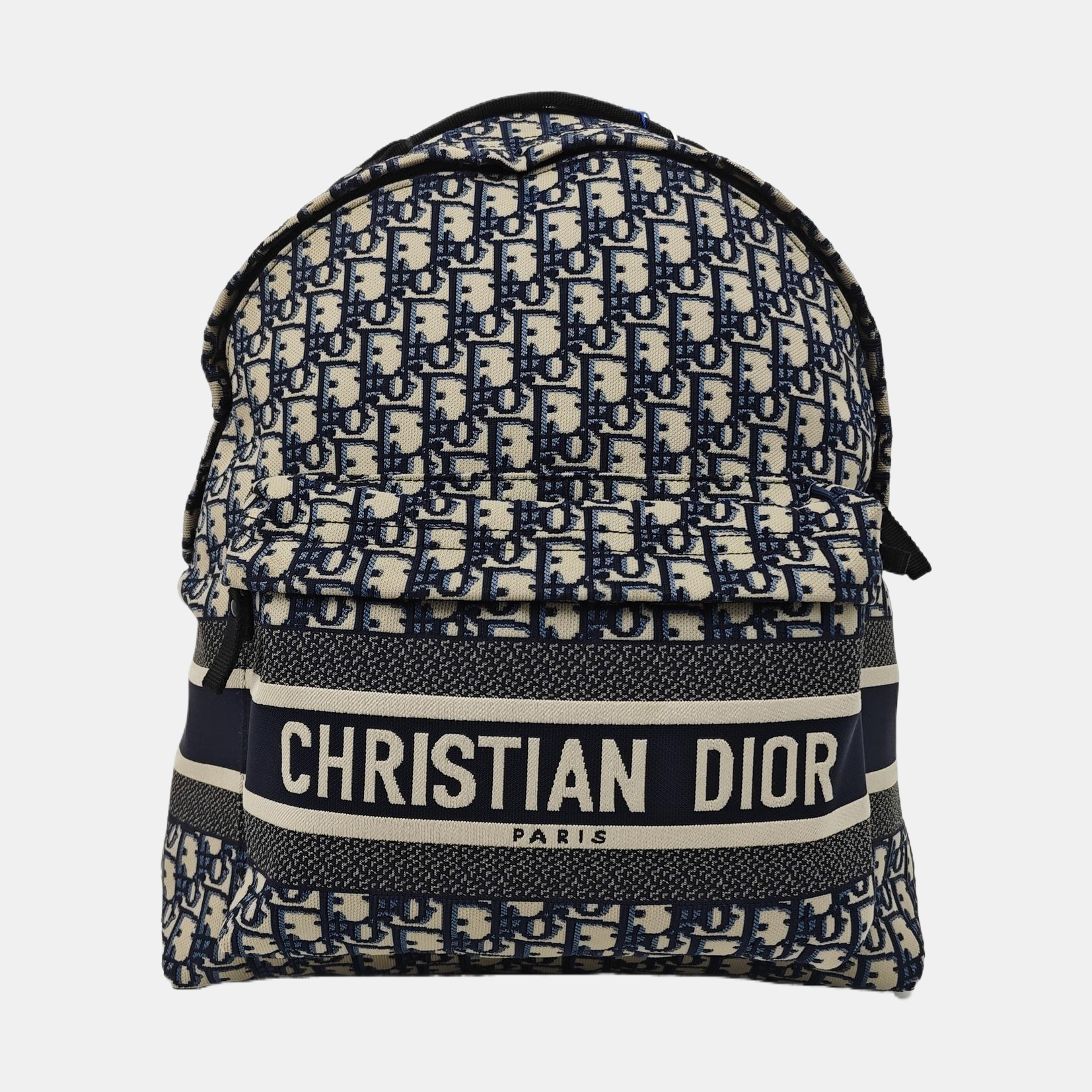 Diortravel Oblique Canvas Blue