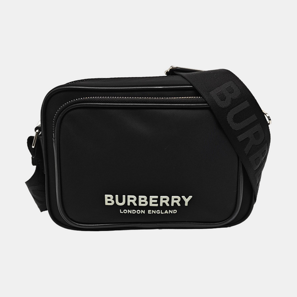Fabric Shoulder Bag Black