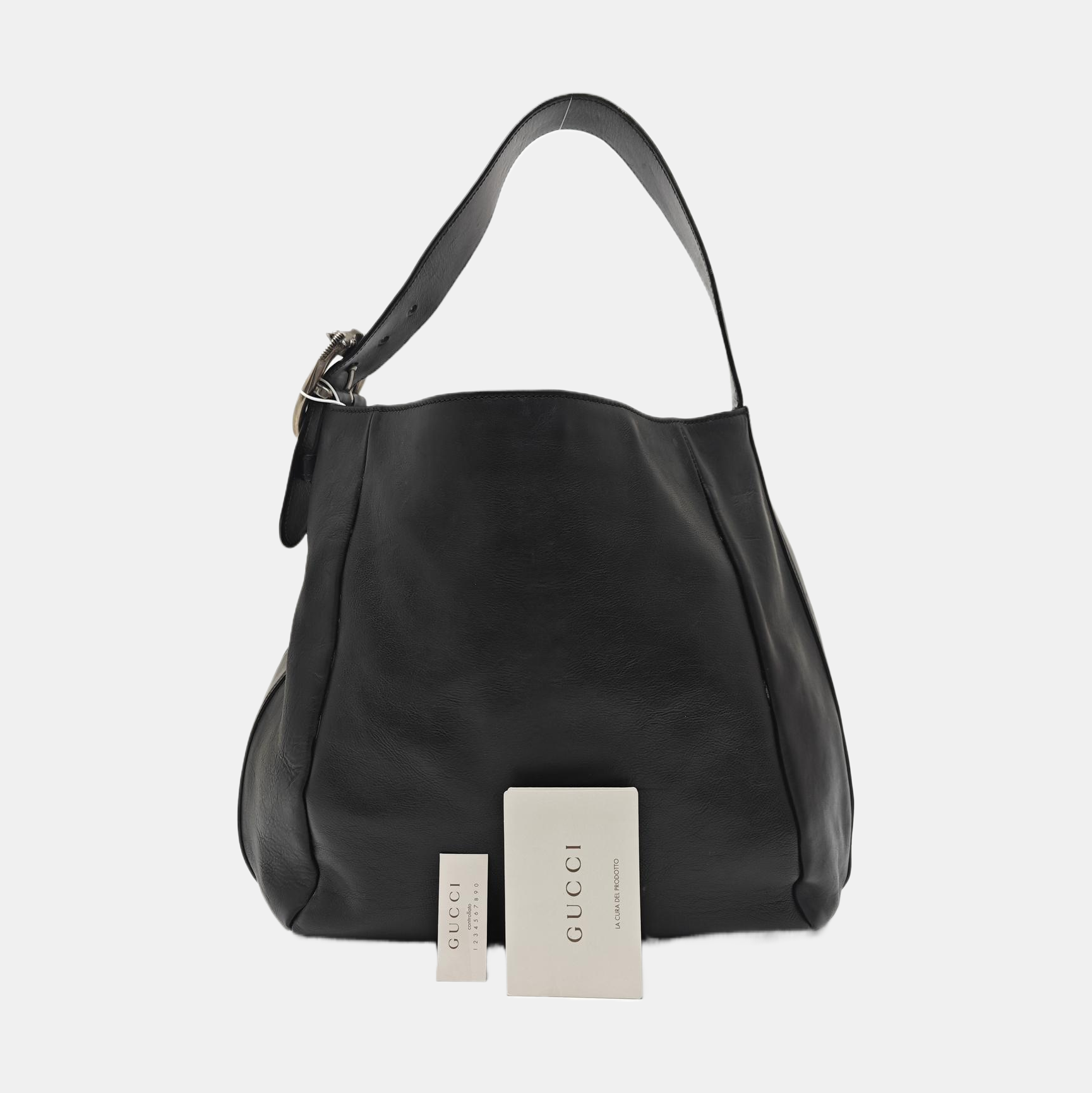 Calfskin Tote Bag Black
