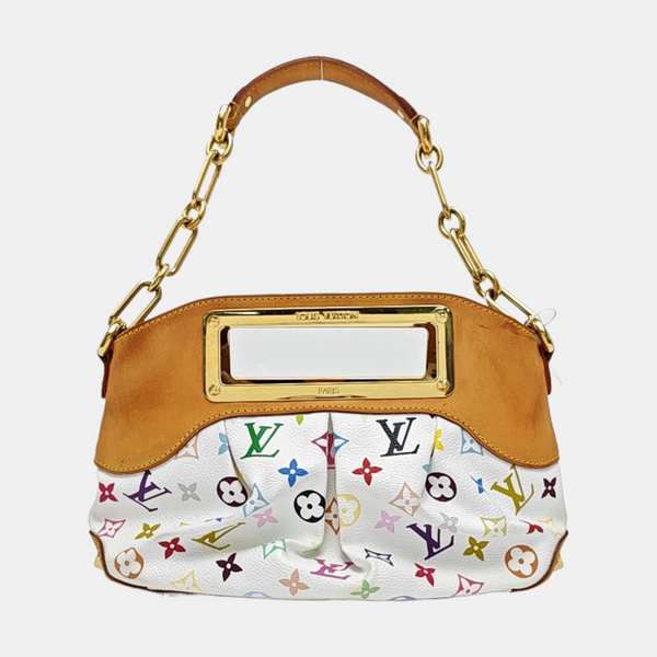 LV × TM JUDY PM Monogram Coated Canvas White